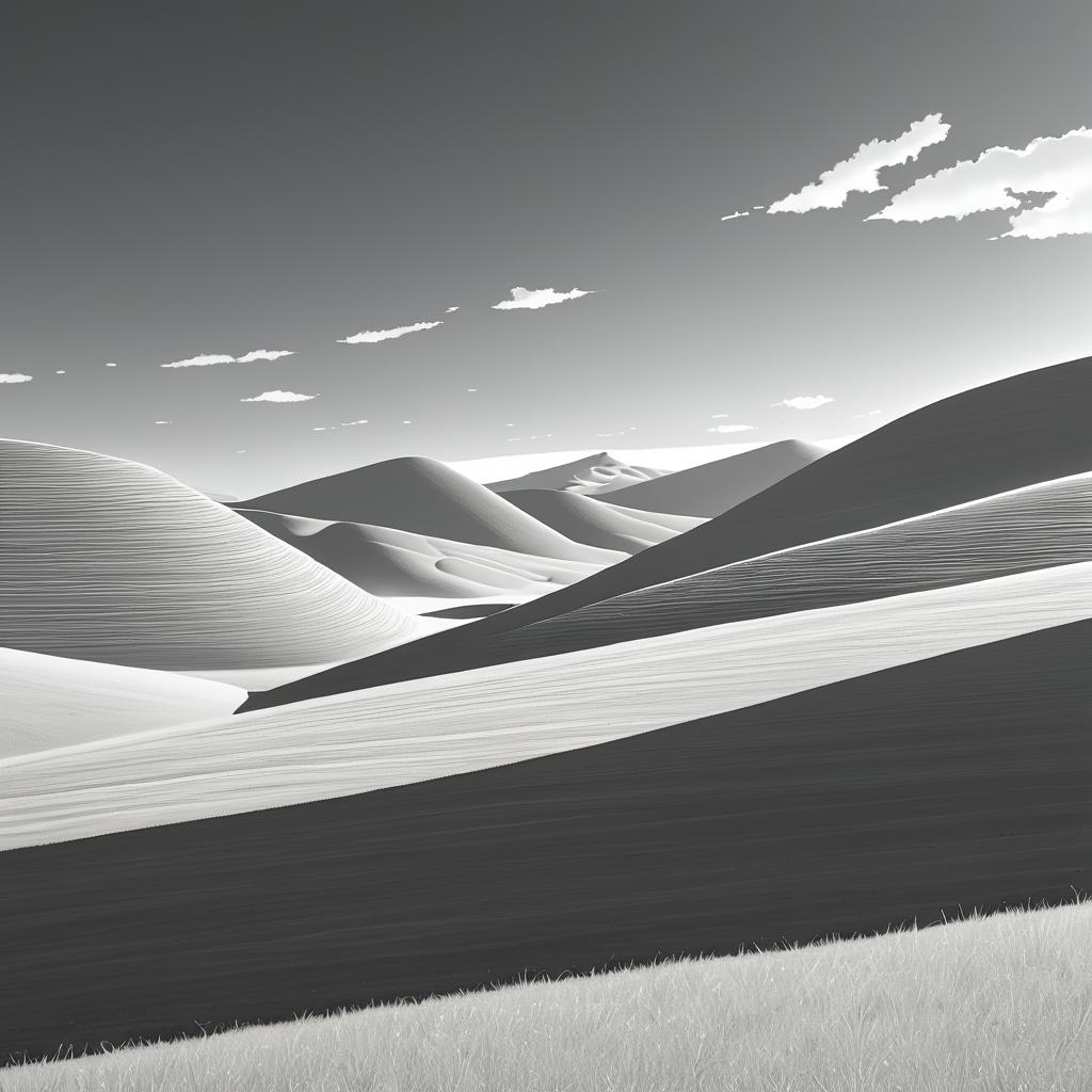 Bright Clay Mirage Valley Landscape