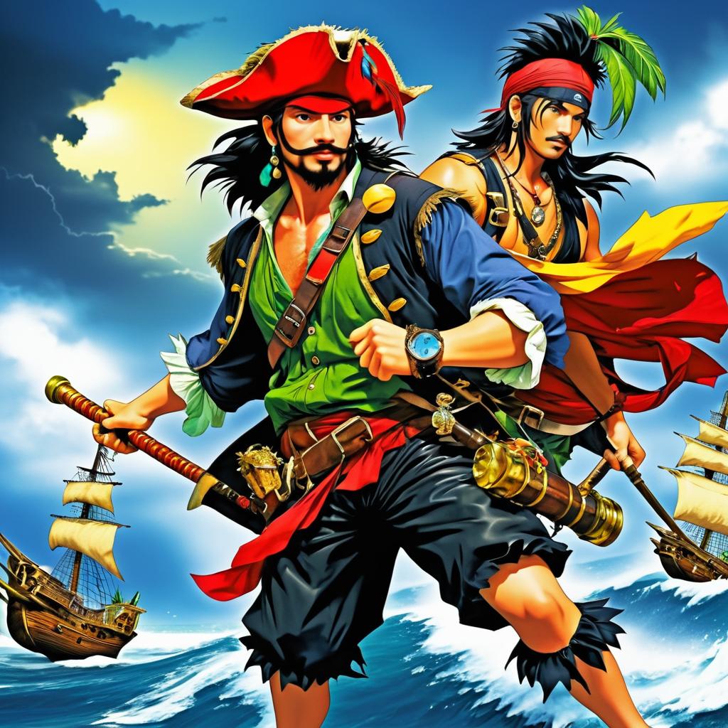 Pirate Treasure Hunt on Stormy Seas