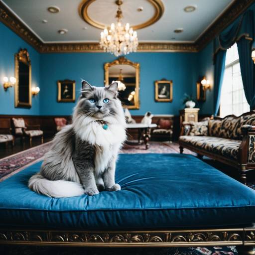 Regal Ragdoll Cat in Luxury Daycare
