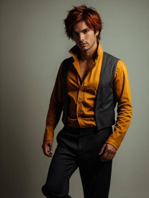 Realistic Man in Smolder Cosplay