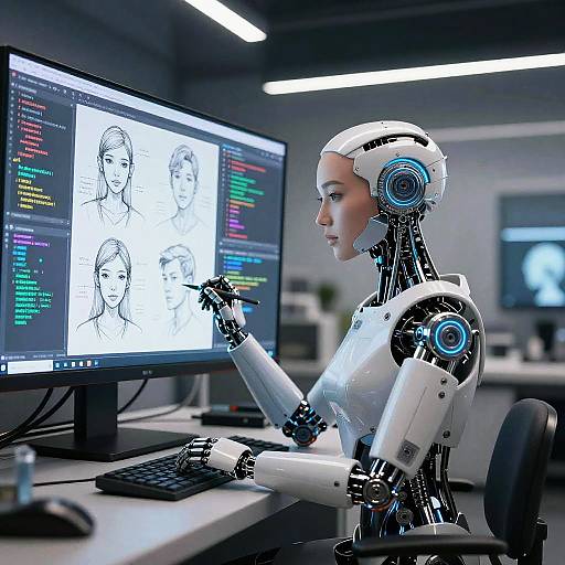 High-Tech AI Character Generator