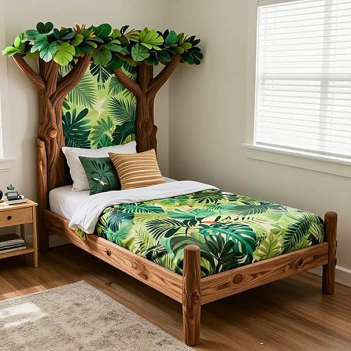 Jungle Tree Bed for Kids' Room