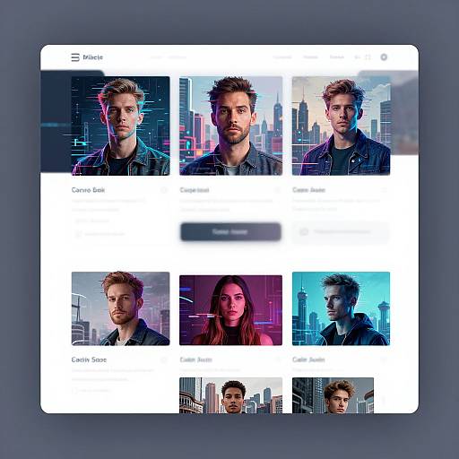 Futuristic AI Art Galleries Showcase