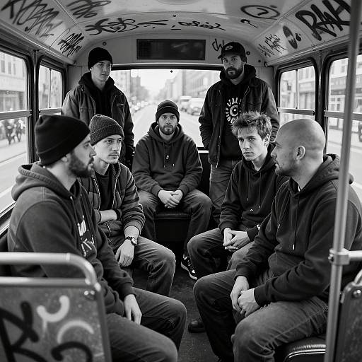 Urban Conversations on a Graffiti Bus