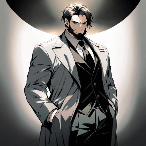 Serious Cowboy Shot of a Mature Man Serious Cowboy Shot of a Mature Man