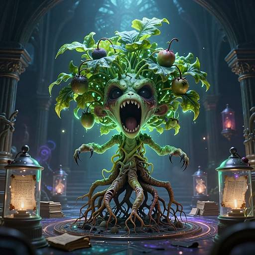 Mystical Mandrake in Demonology Chamber