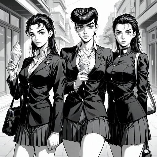 Higashikata Josuke GenderSwap Art