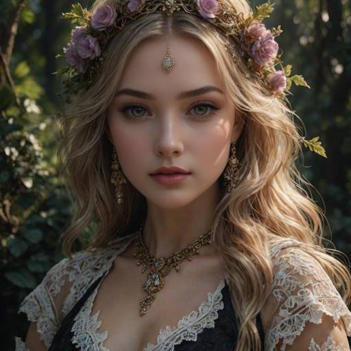 Bohemian Forest Fashion Photography Masterpiece