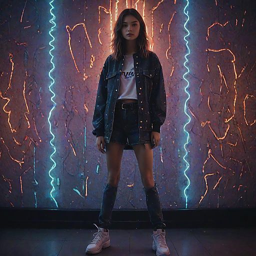 Cinematic High Fashion Portrait of Youth
