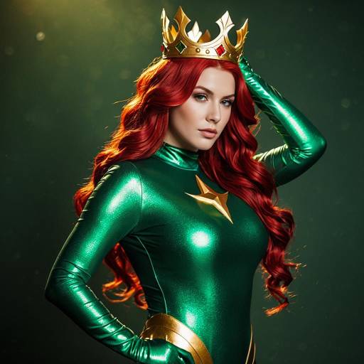 Elegant Mera Cosplay Costume Design