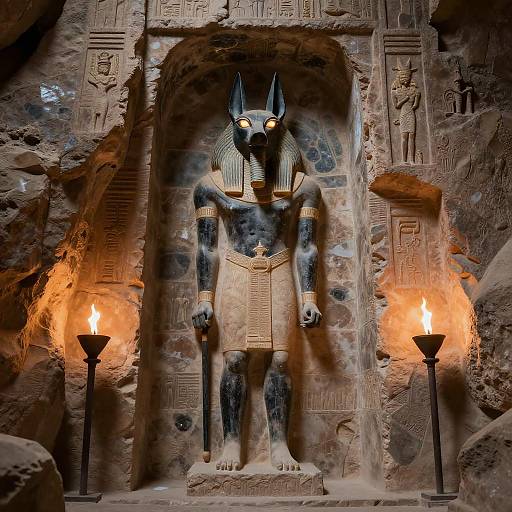 Anubis Guardian of the Quartz Temple