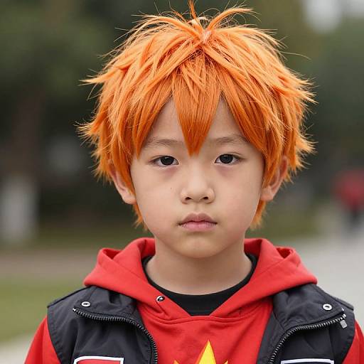 Fire Boy in Orange Jacket