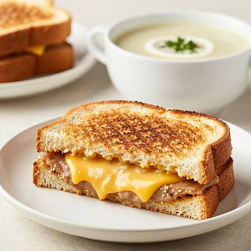 Comfort Food: Grilled Cheese and Soup