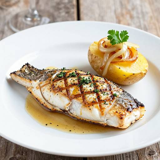 Perfectly Seared Dorado with Rustic Sides