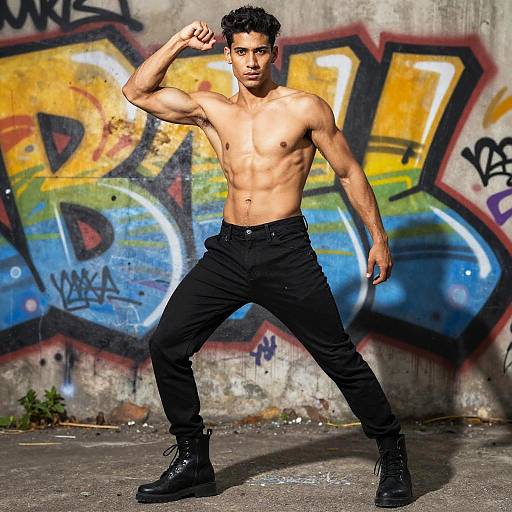 Urban Streetwear Male Model Shoot