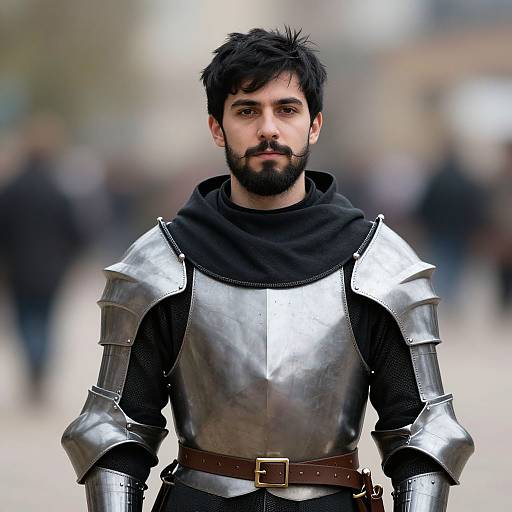 Medieval English Knight Portrait