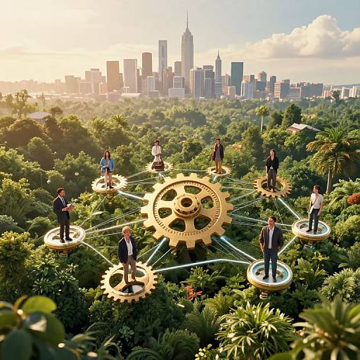 Clockwork Future: Connected Sustainable City