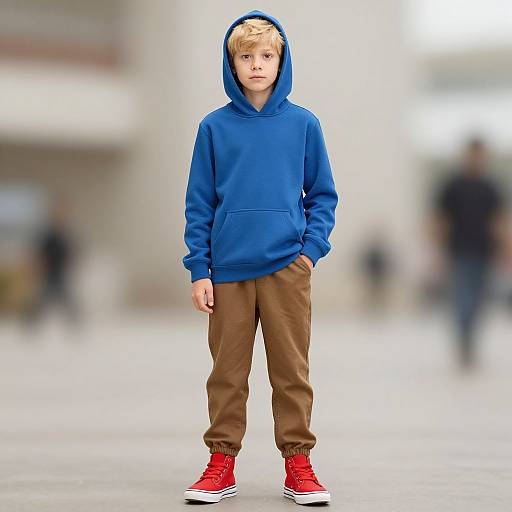 Boy in Blue Nemo Costume