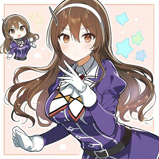 Illustration of Ashigara kai ni (kancolle), kantai collection in the style of Ouhara lolong