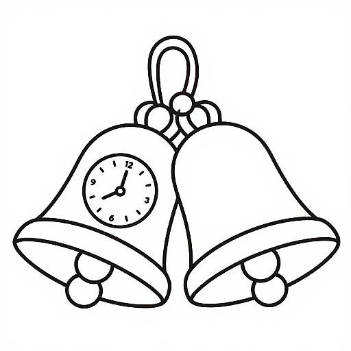 Christmas Bells Coloring Pages