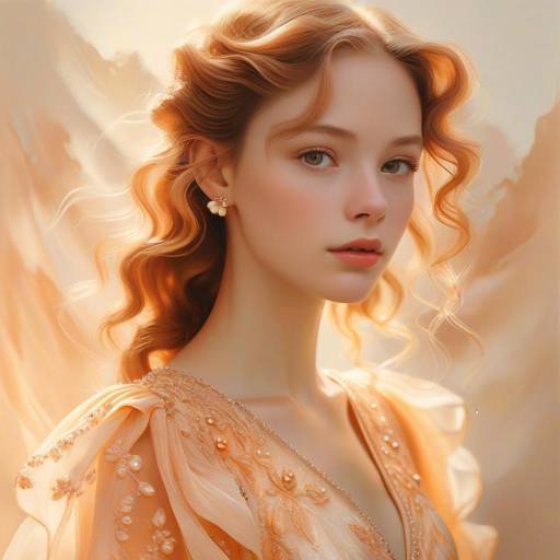Elegant Portrait of a Young Woman