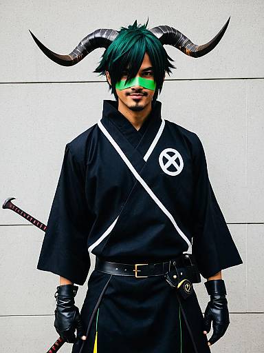 Cosplay photo of aragami oga. Costume clothes