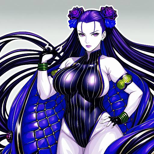 Illustration of Murasaki shikibu (swimsuit rider) (first ascension) (fate), fate/grand order in the style of Masami chie