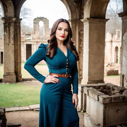 Vintage Glamour: Historic Reenactor Photoshoot