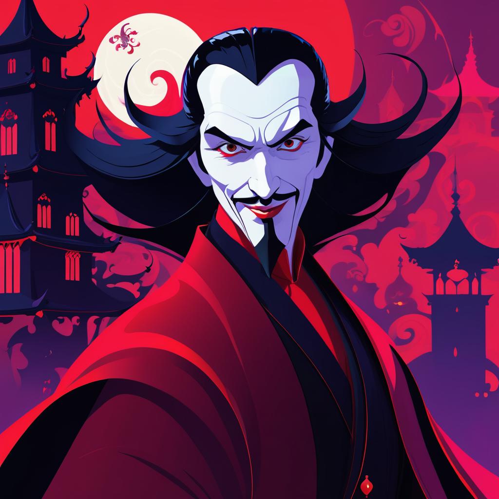 Dracula Reimagined as Spirited Away Character