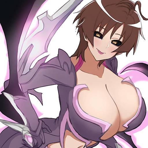 Illustration of Amaha masane, witchblade in the style of Atsushi (aaa-bbb)