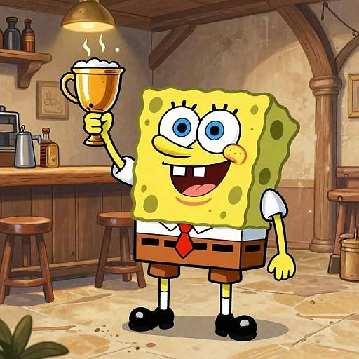 Neo Traditional Knight Cheers Tattoo