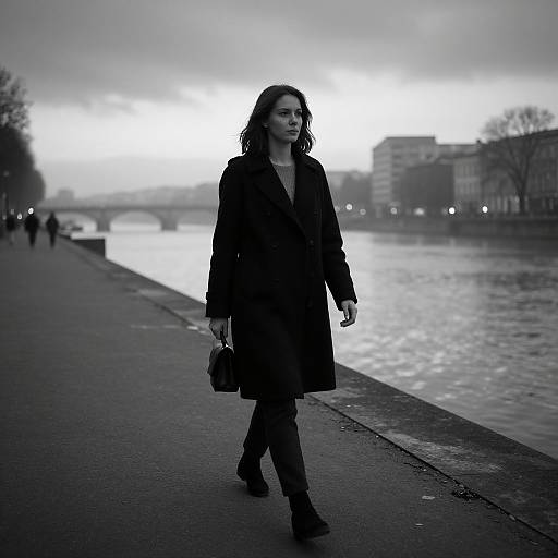 Monochrome European Street Style