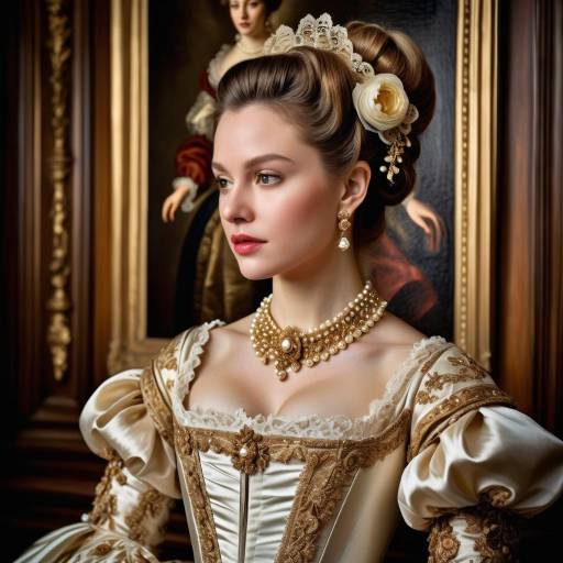 Elegant 17th Century Baroque Portrait