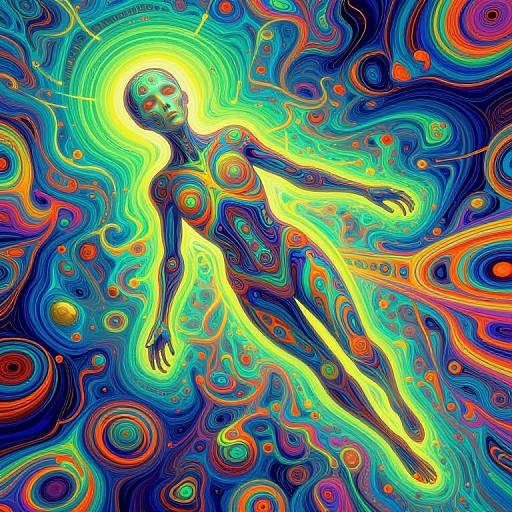 Surreal Quantum Near-Death Journey