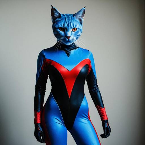 DexStarr Cosplay: Agile Blue Cat Costume