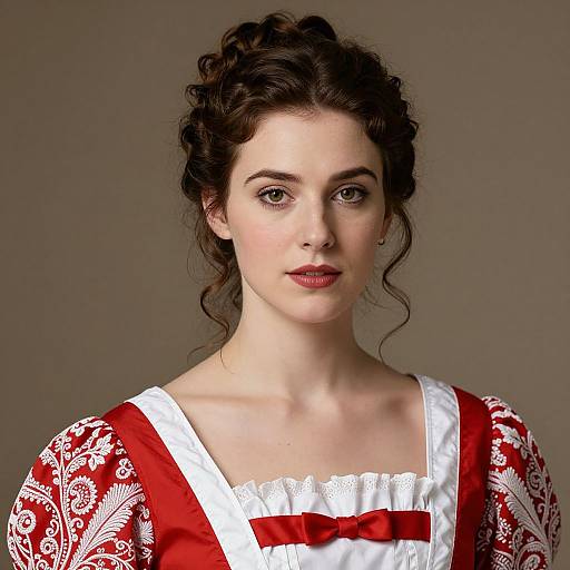 Woman in Historical Fancy Dress