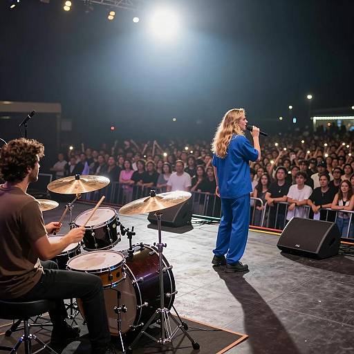 Energetic Live Concert Photograph Capture