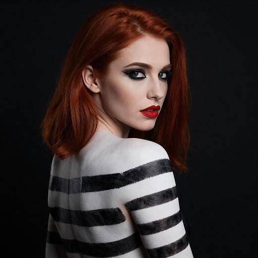 Striking Portrait of a Bold Woman