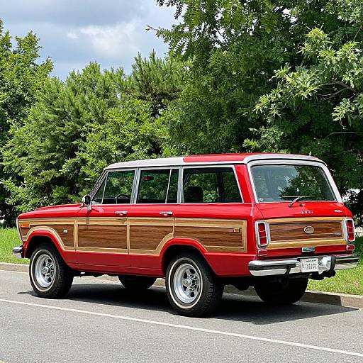 1979 Jeep Wagoneer on Scenic Road