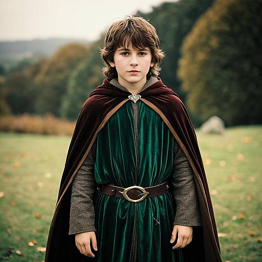 Epic LOTR-Inspired Halloween Costume Portrait