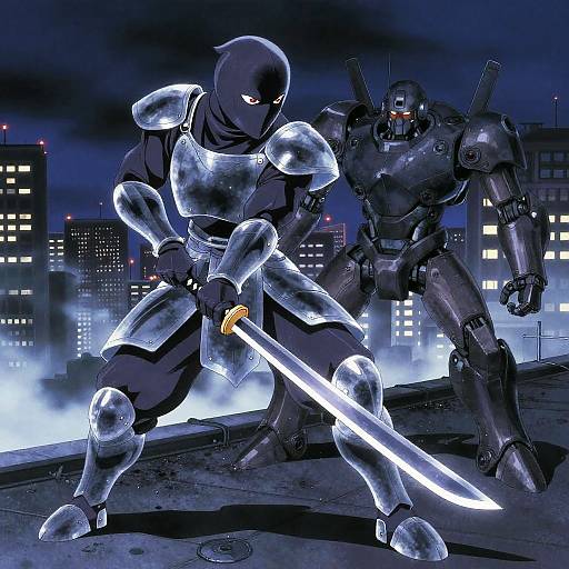 Spectral Ninja vs Robotic Enforcer