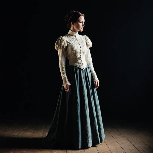 Elegant Edwardian Cosplay Costume Design