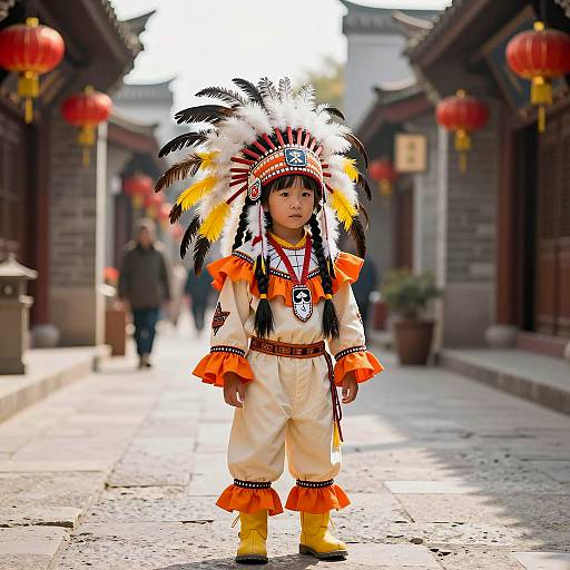 Child in Photorealistic Royal Flush Costume