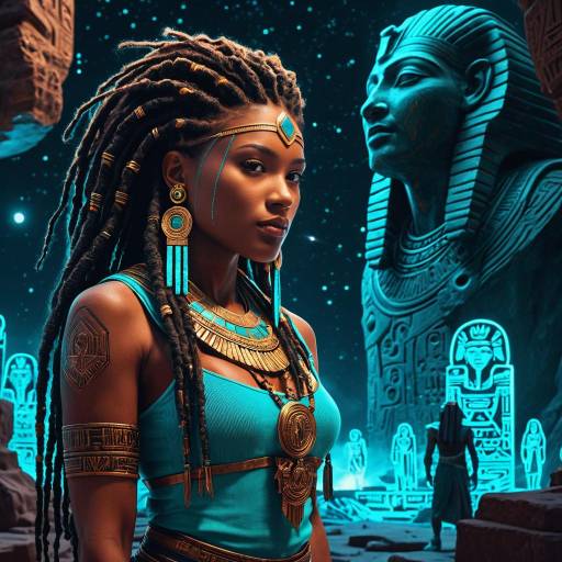 Andesian Ambassador with Egyptian-Sumerian Style