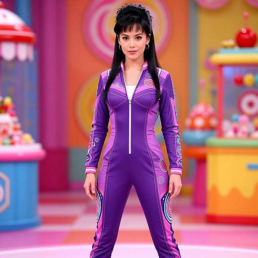 Violet Beauregarde 2005 Costume Design