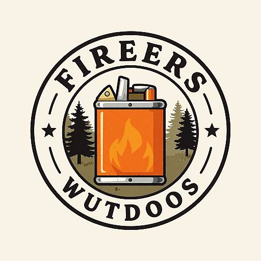 Retro Outdoors Firestarter Logo