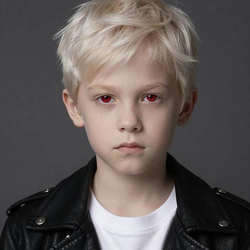 Portrait of a Unique Young Boy