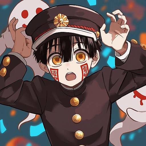 Illustration of Hanako (jibaku shounen hanako-kun), jibaku shounen hanako-kun in the style of Chiharu (9654784)