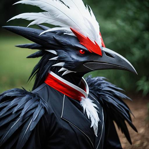 Elegant Darkrai Cosplay Costume Design