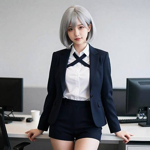 Stunning Realistic CG Office Portrait